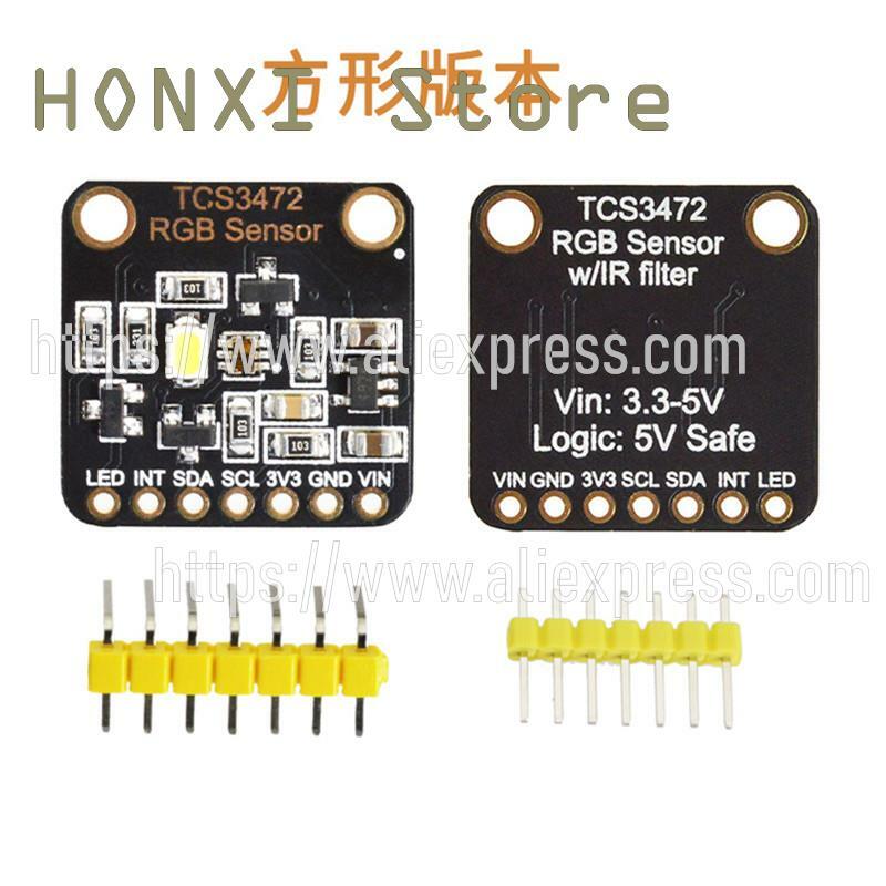 Colora o módulo da indução do sensor do reconhecimento, apoio do RGB IIC, STM32 Guangguang, TCS34725, 1PC