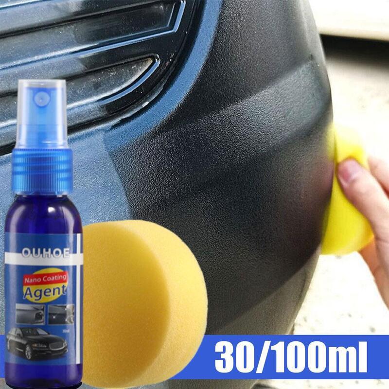 100ml Automotive Plastic Repair Coating Agent Automotive Car Accessories Refresh Clean Interior Wash Refresh Trim X0B6