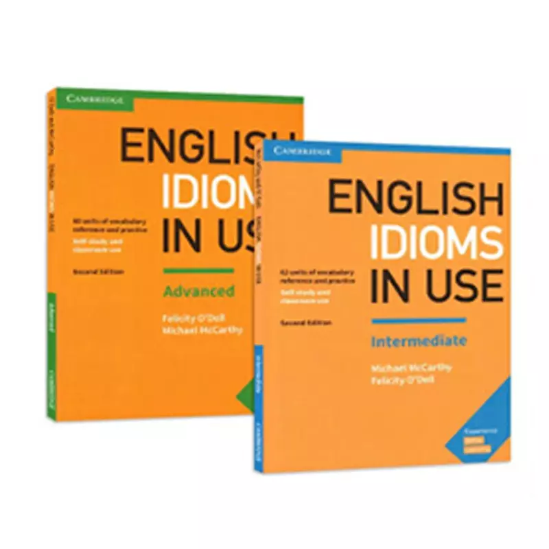 Kolokacje/idiomy/słownictwo frazowe w użyciu czasowniki Cambridge angielski kolorowy nadruk średniozaawansowany/zaawansowane 3 książki angielskie książki