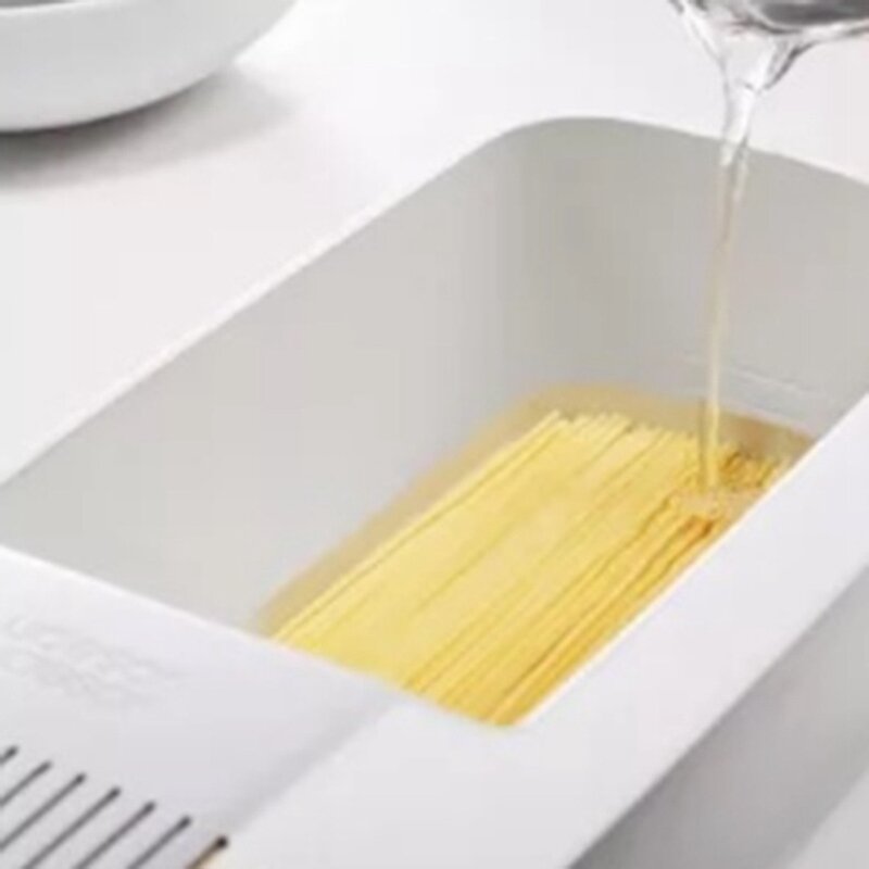 2PCS Microwave Pasta Cooker Microwaveable Spaghetti Cooker Storage Box Steamer For Cooking Vegetables/Noodle