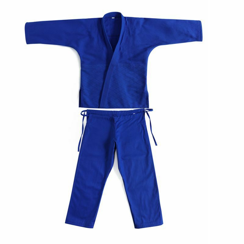 Judo imbibé bleu et blanc, pour l'entraînement et la compétition