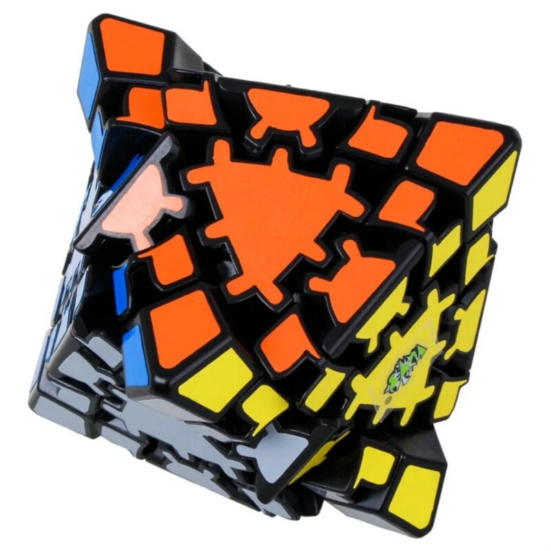 LanLan 기어 팔면체 전문 매직 큐브 퍼즐, 큐브 매직 큐브, 전문 스피드 퍼즐 장난감