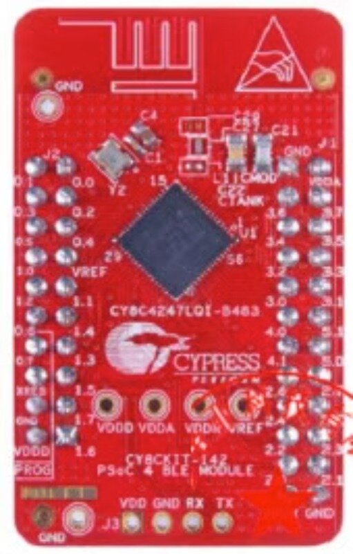 CY8CKIT-142 bluetooth development board psoc 4 ble dev tool cypress 2,4 ghz modul
