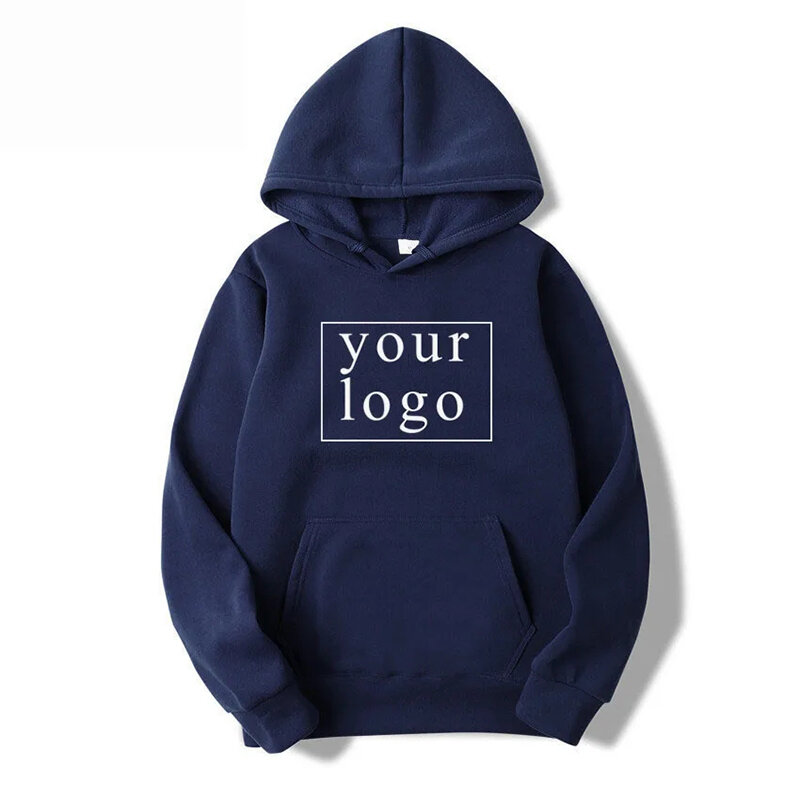 Your Own Design Brand Logo/Picture Personalized Custom Anywhere Men Women DIY Hoodies Sweatshirt Casual Hoody  Fashion New