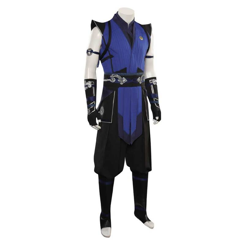 Mortal Kombat sub-zero cosplay masculino, disfarce de fantasia masculino, traje de Halloween, terno de brincadeiras de carnaval, calça e máscara