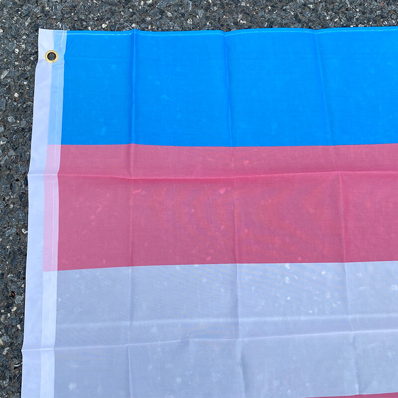 Flaga Aerlxemrbrae rainbow nowa flaga transgenderowa 5 stóp * 3 ft - 100% poliester Gay Pride gay flag