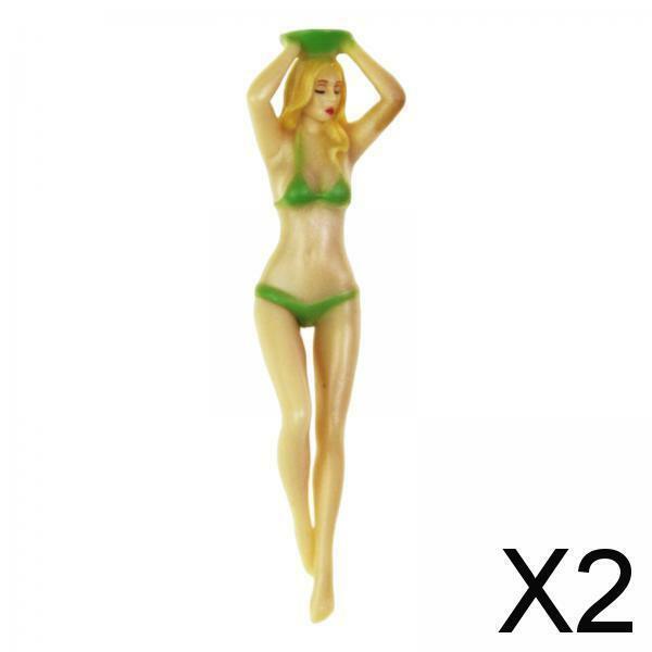 แท่นตั้งลูกกอล์ฟผู้หญิง3x แปลกใหม่ปาร์ตี้ปริญญาตรีอุปกรณ์กอล์ฟสีเขียว