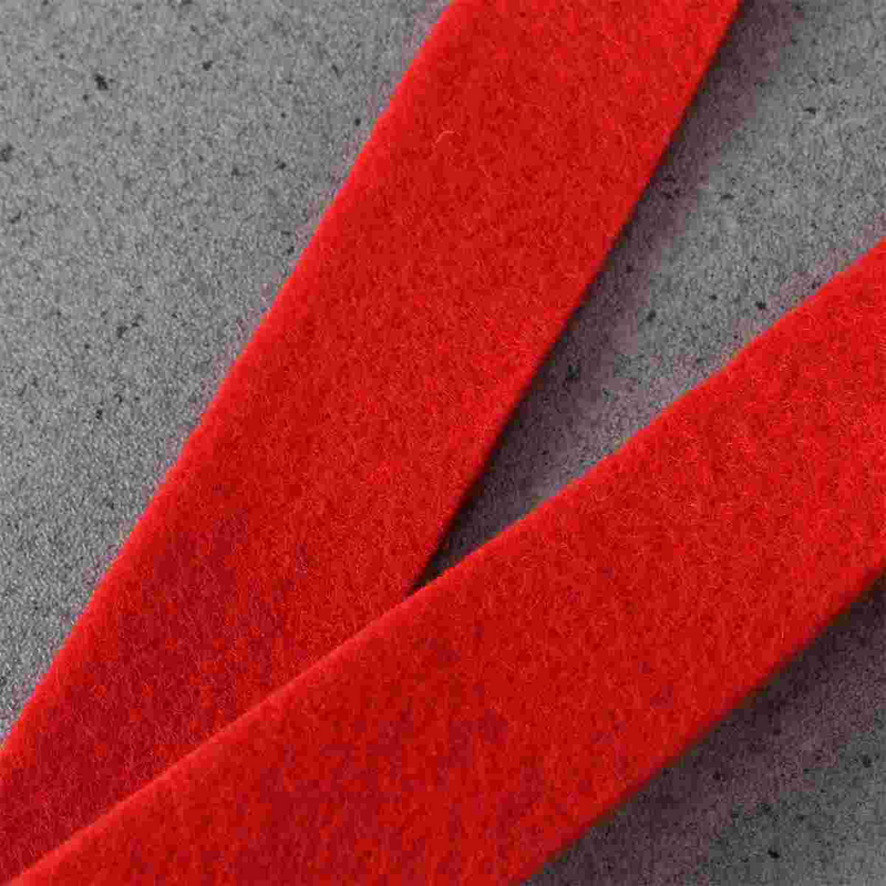 2 Inch Ribbon Christmas Ribbons Wool Felt Gift Wrapping Xmas Tree Diy Crafts Hair Bow Party Supplies Red Satin