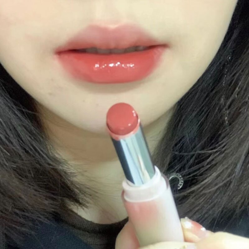 Lingguang-Rouge à lèvres waterproof, non collant, hydratant, effet miroir, breloque flamme, pour femmes, 256