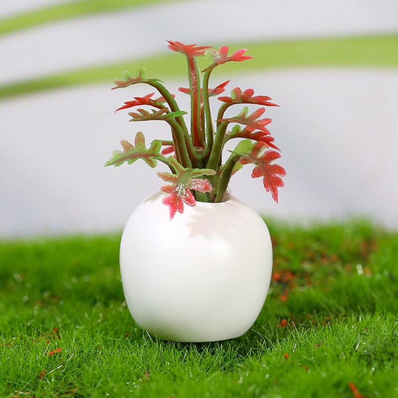 نموذج مصغر طويل الأمد خضرة مصغرة صلابة جيدة صور الدعائم دائم النباتات النضرة نموذج مصغر