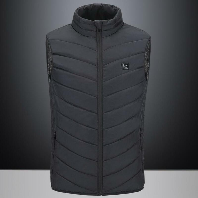 Hete Verkoop 2021 Mannen Wasbare Mouwloze Usb Elektrische Verwarming Vest Winter Thermisch Verwarmde Jas Heren Sportkleding Verwarmde Jas