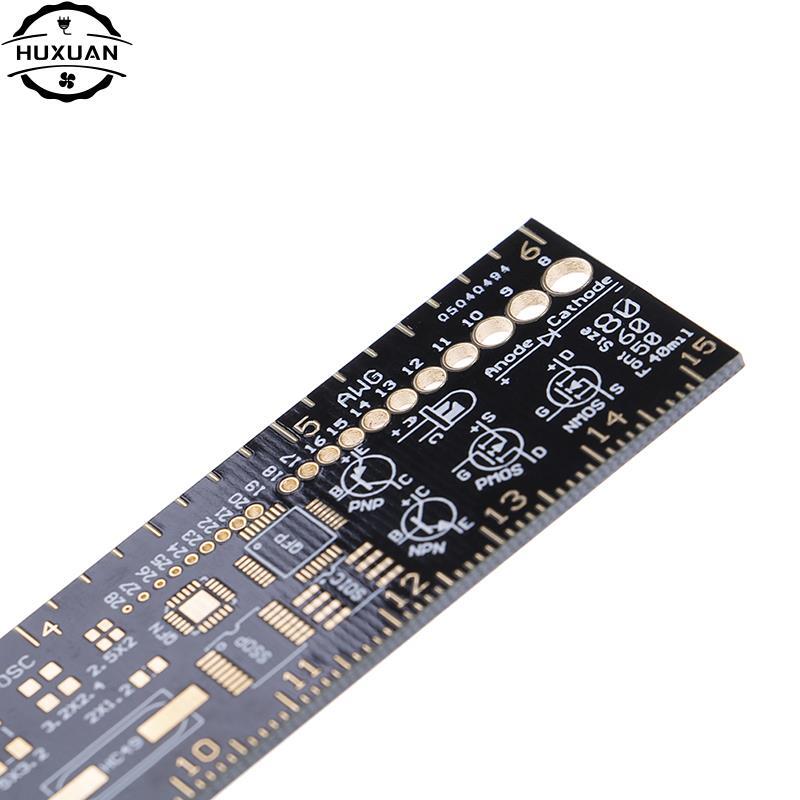 PCB Ruler For Electronic Engineers For Geeks Makers For Arduino Fans PCB Reference Ruler PCB Packaging Units