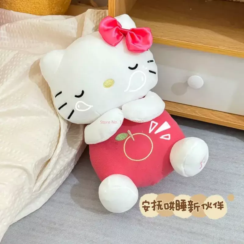 Дышащая плюшевая кукла Hellokitty, имитация дышащего котенка, игрушка, подарок для девочки, аниме охватывающий подарок на день рождения