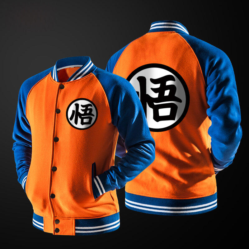 Anime  Cosplay Baseball Jacket Coat College Casual Sweatshirt Jacket man