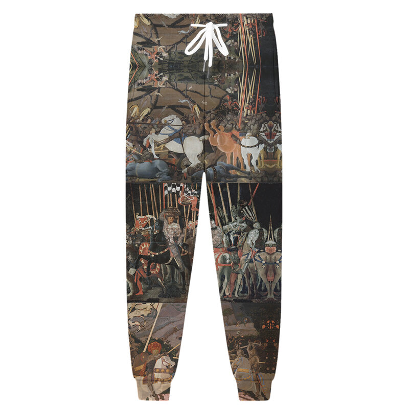 Брюки CLOOCL мужские и женские, повседневные спортивные штаны с 3D изображением сада земли, модная уличная одежда для бега