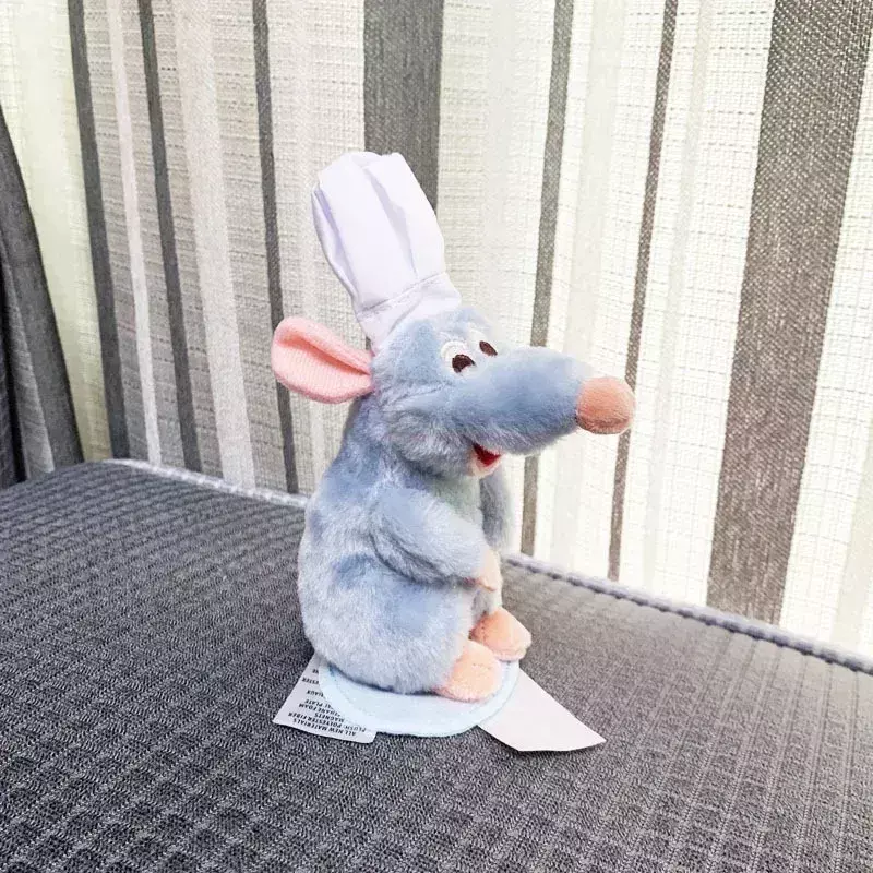 15cm Chef Remy Magnetic Plush Doll Ratatouille Anime peluche Kawaii spalla Plushie Doll Stuff Toy Decoration Kid Toy Gift