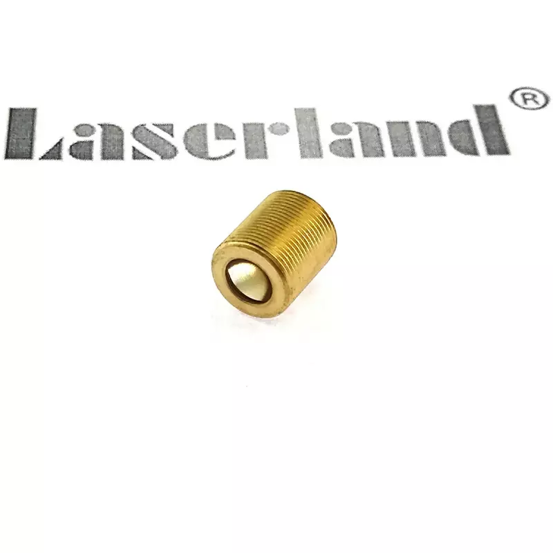 Lentille de collimation à diode laser avec étui, verre optique, collidoneur focal