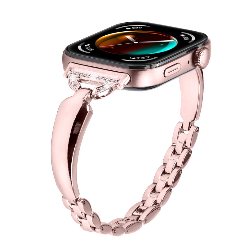 Correa de Metal para Huawei Watch Fit 3, correa de reloj de diamante para huawei watch fit 3, accesorios para pulsera Huaweiwatch fit3