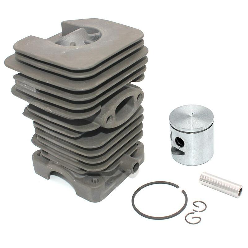 Nikasil-Kit de pistão do cilindro para motosserra, P3314, P3314WS, P3314WSA, P3416, P3516PR, P3818AV, P4018, P4018AV, P4018AV-BH, P4018