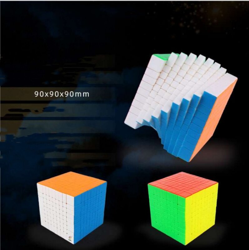 스티커리스 전문 매직 큐브, 9 레이어 스피드 큐브, 전문 퍼즐, 유신 리틀 매직, 9x9x9