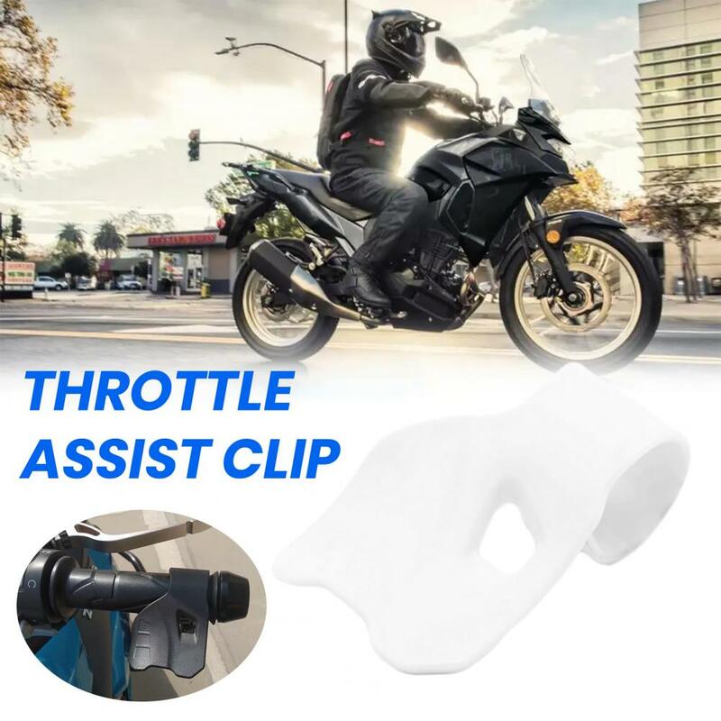 Klip kontrol Throttle sepeda motor Universal, klip Throttle sepeda motor mengurangi kecepatan kontrol kelelahan tangan dengan akselerasi untuk listrik