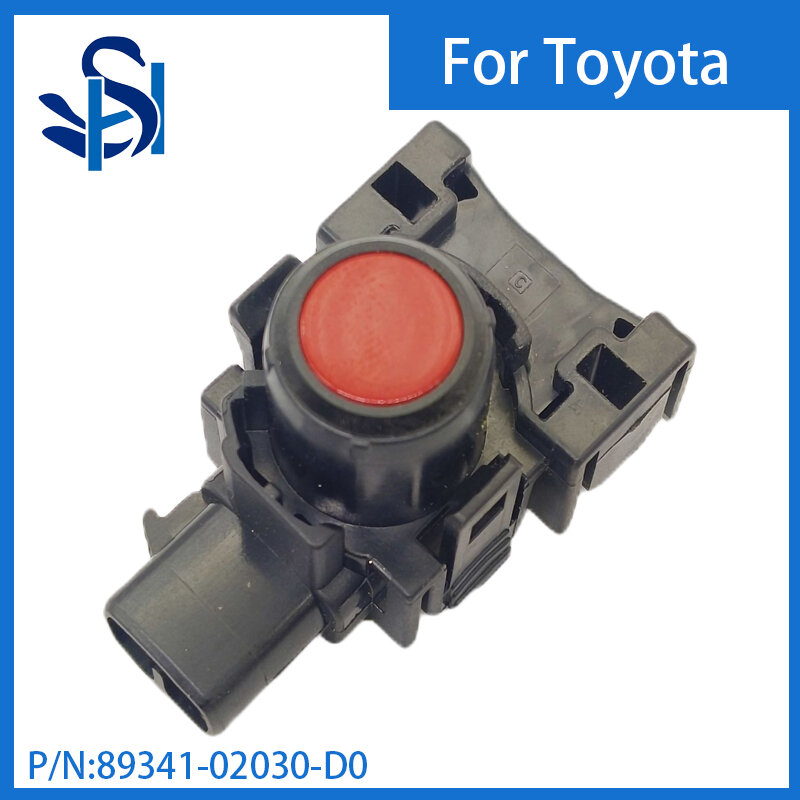 Sensor De Estacionamento PDC Para Toyota, Radar Cor Vermelho, 89341-02030-D0