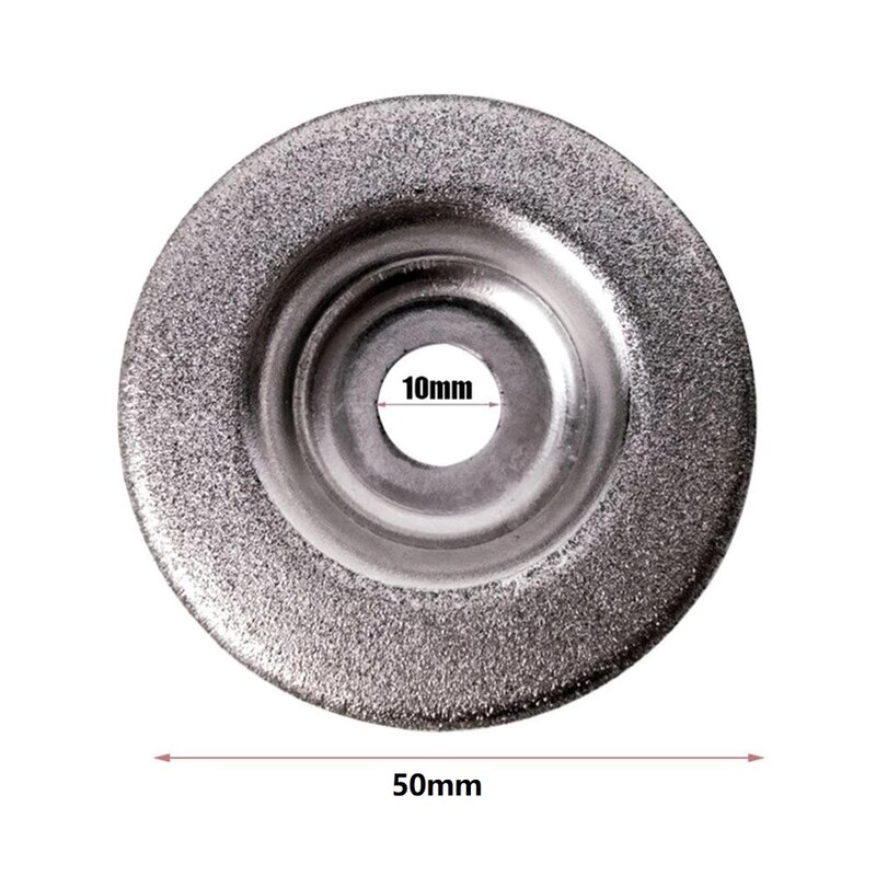 Алмазный шлифовальный круг, Круглый диск для электрической многофункциональной точилки, шлифовальные принадлежности, 2 шт., 50 мм