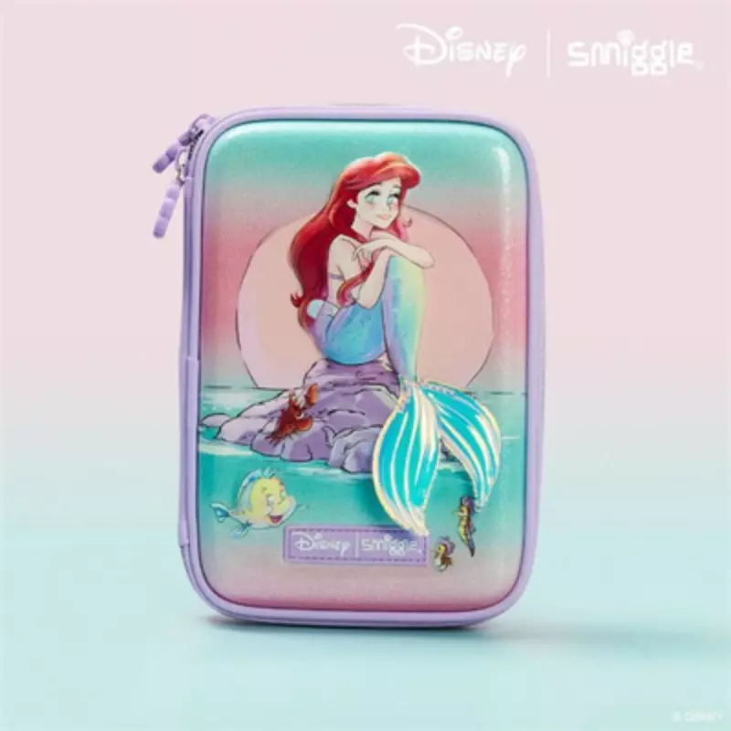 Подлинная сумка для ланча MINISO Disney Smiggle, изоляционная школьная сумка принцессы русалки для девочек, школьная сумка для мальчиков, подарочная коробка