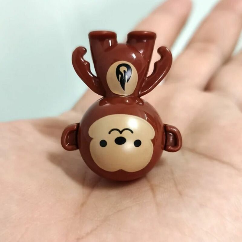 Desktop Spiner Tumbler Monkey Toy Hand Spinner Magic Tricks Stress Relief Capsule Toys Puzzle Funny Monkey Tumbler Mini Toy