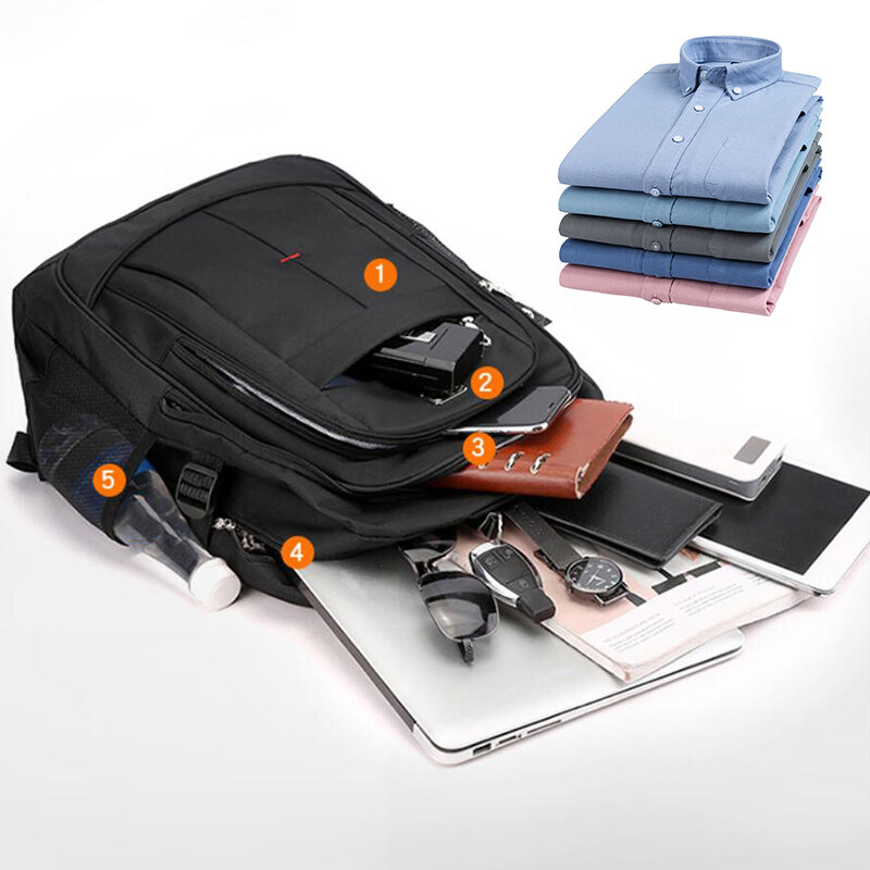 New Large Capacity Backpack Men Women Laptop Backpacks Oxford High School Bags Waterproof Teen College Boy Gril Student Backpack