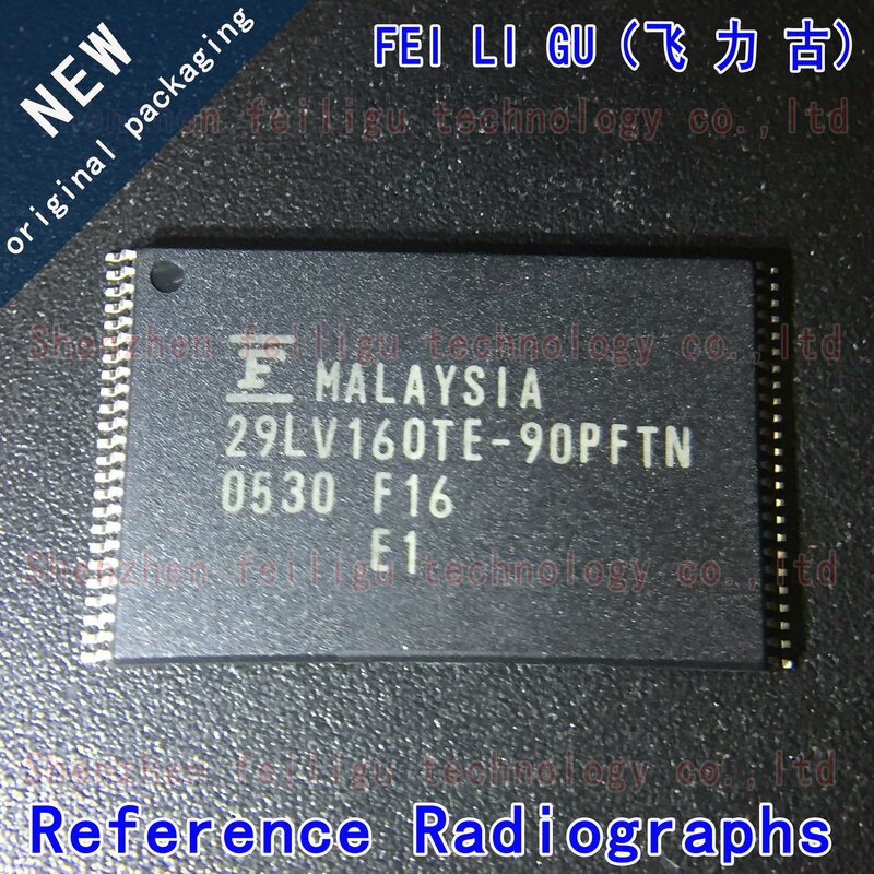 Chip de memória original, MBM29LV160TE-90PFTN, 29LV160TE-90PFTN, pacote: TSSOP48, 100% novo, 1pc