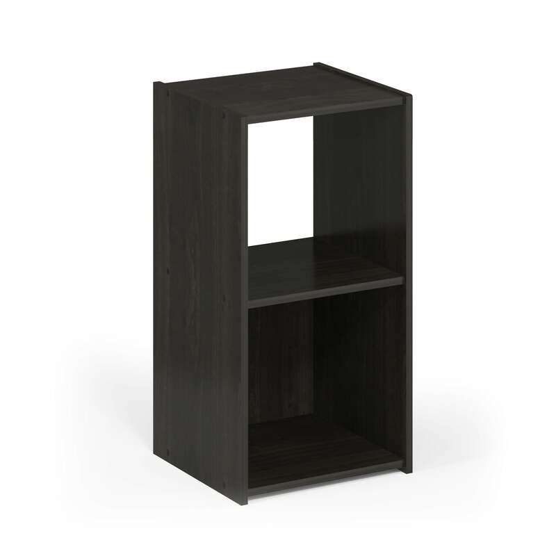 Regał Furinno Pelli Cubic Storage Cabinet, 2 x 1, Espresso, 18049EX