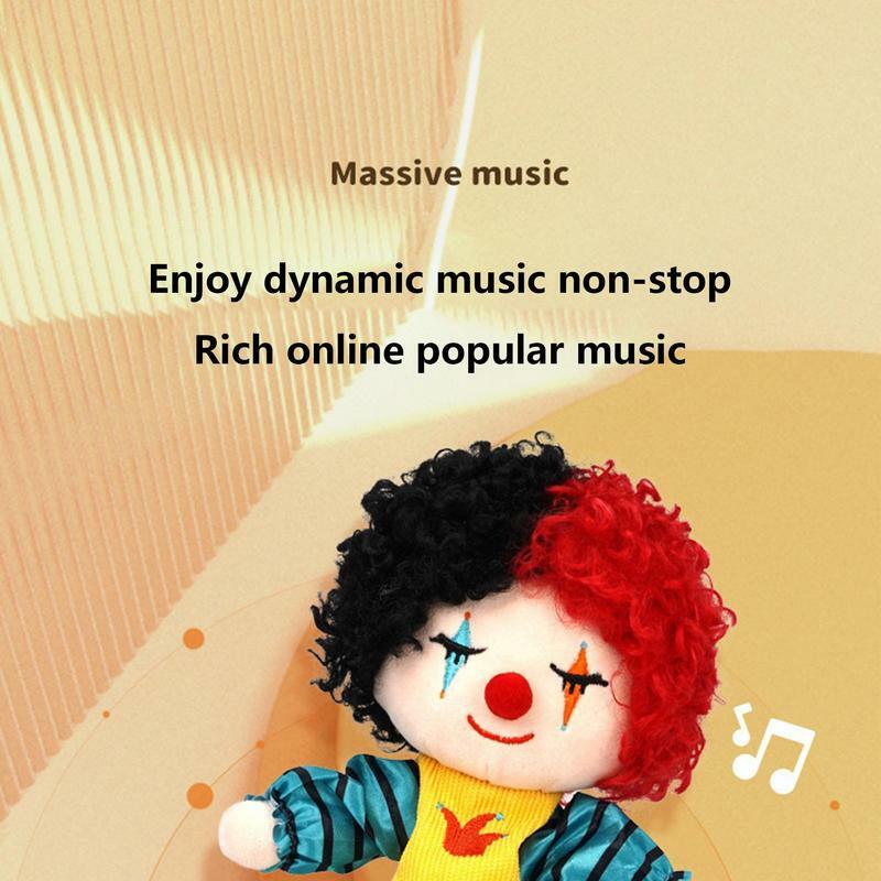 Singing Toys Interactive Voice Controlled Talking Doll Mimic Toy Cute Clown Plush Doll Cartoon Educational Toy For Kids Girls Bo