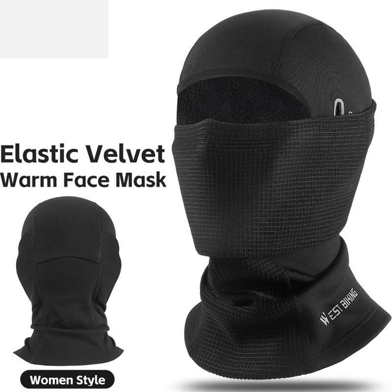Zimna pogoda kominiarki oddychające osłona na twarz zimowa ciepła ochrona UV pełne pokrycie kominiarki pełne dla kobiet mężczyzn rozmiar wolny
