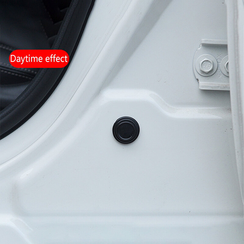 10 pçs amortecedor silicone adesivo de proteção universal porta do carro choque adesivos absorvente gaxetas acessórios auto exterior