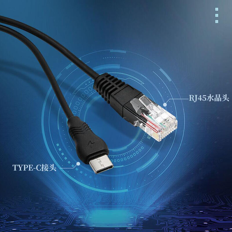ตัวแยกสัญญาณ48V แบบ PYE 5V POE USB tpye-C ไฟผ่านอีเทอร์เน็ต48V ถึง5V ที่ใช้งานได้ tpye-C POE RJ45ตัวเมีย44 ~ 57V สำหรับ Raspberry Pi