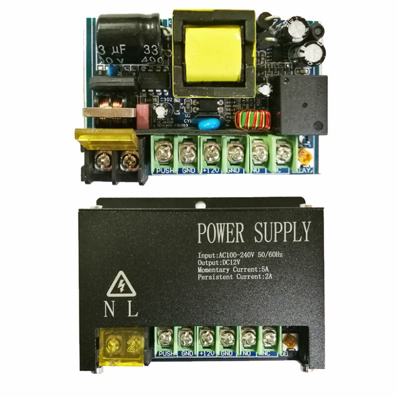 Switch Power Supply 100-240 wide volage Input 12V3A Power Output 0~15S Unlocking Time Adjustment