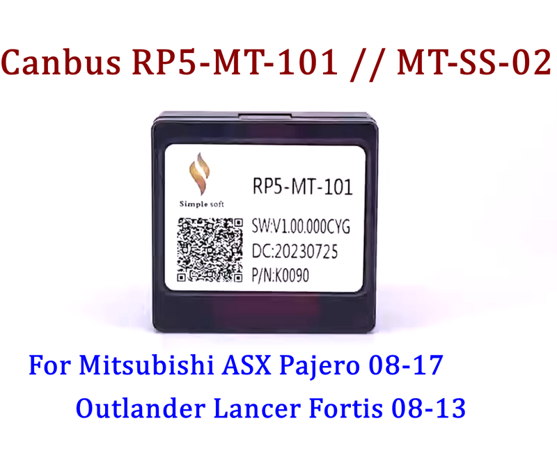 Auto Kabelbaum Adapter Canbus Box Decoder für Mitsubishi Lancer Asx Outlander Rockford Audio RP5-MT-001/101 MT-SS-02