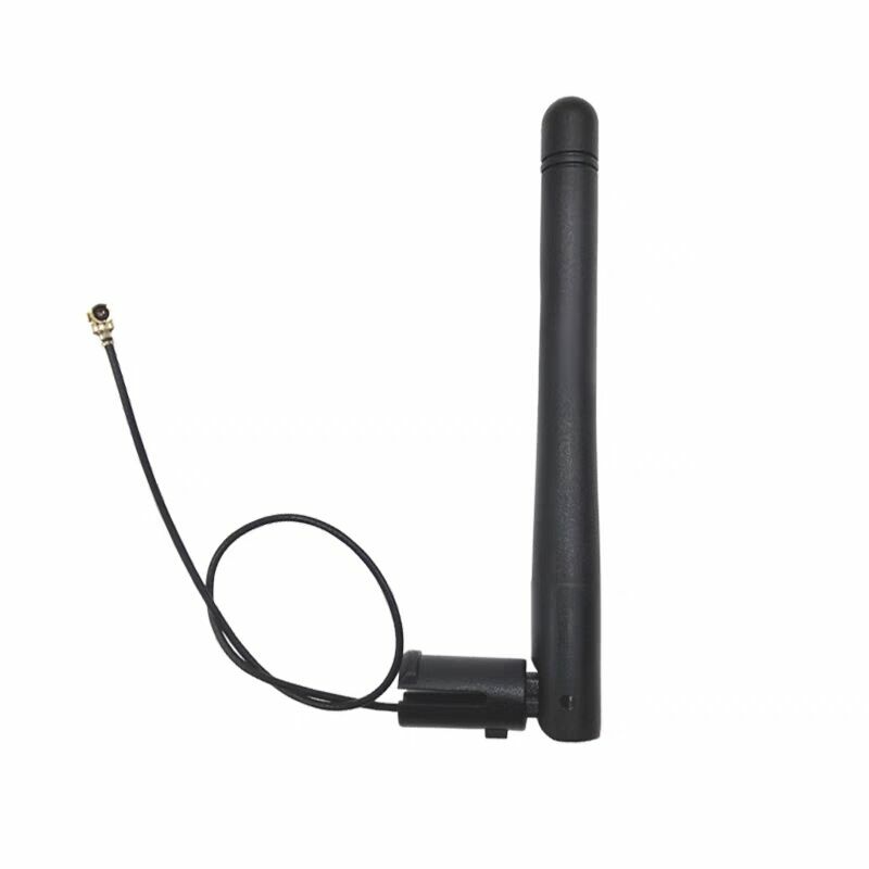 2.4G WIFI ZigBee Bluetooth Módulo Antena Snap-on Folding Rod Antena IPEX Interface de Cobre de Alto Ganho de Transmissão de Longa Distância