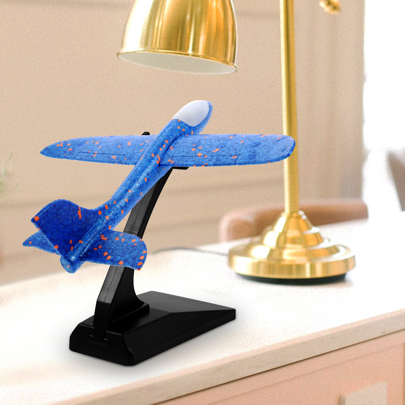 حامل عرض طائرة بلاستيكي ، حامل نموذج طائرة صغير ، نماذج طائرات تقف بدون نموذج طائرة