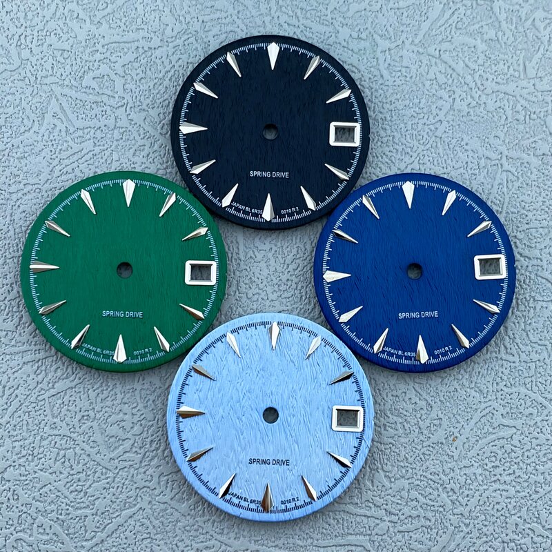 28.5mm diameterNo night glow Single Date GS Texture Suitable for NH35/NH36 Automatic Movement Watch Accessories Custom Watch