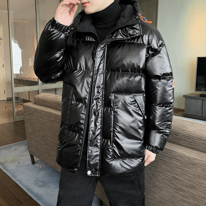 2023 New Winter Men's Parkas Coat Big Size 8xl Windbreaker Fashion Cotton Warm Thick  Male  Hood Casual Outerwear Thermal Jacket