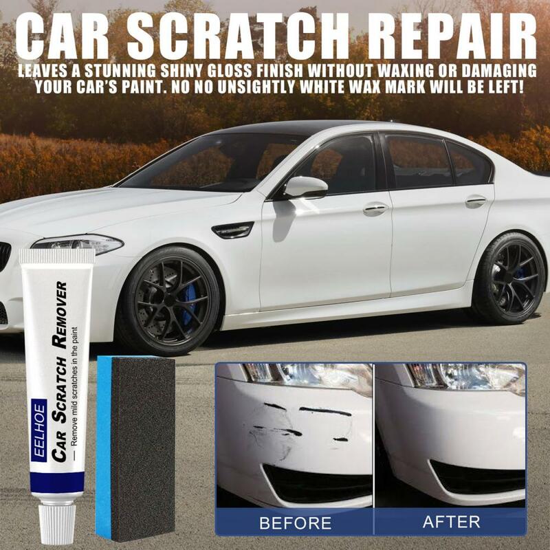 Estilo do carro cera scratch repair kit corpo automóvel composto mc308/311 polimento moagem pasta de pintura limpeza polir cuidados conjunto corrigi-lo