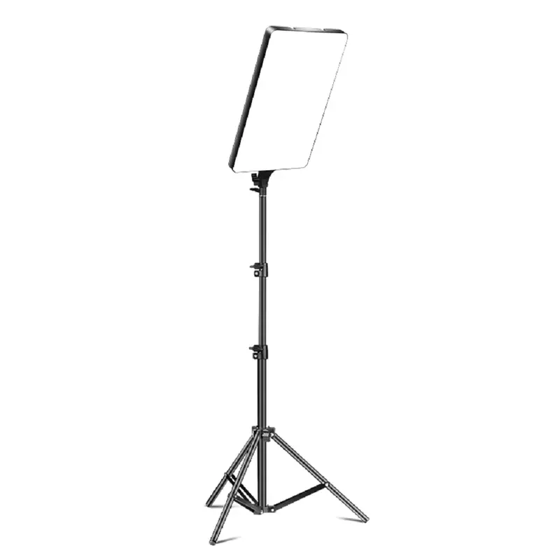 Lampu LED 45W profesional, lampu isi fotografi langsung Studio foto bisa diredupkan dengan kendali jarak jauh