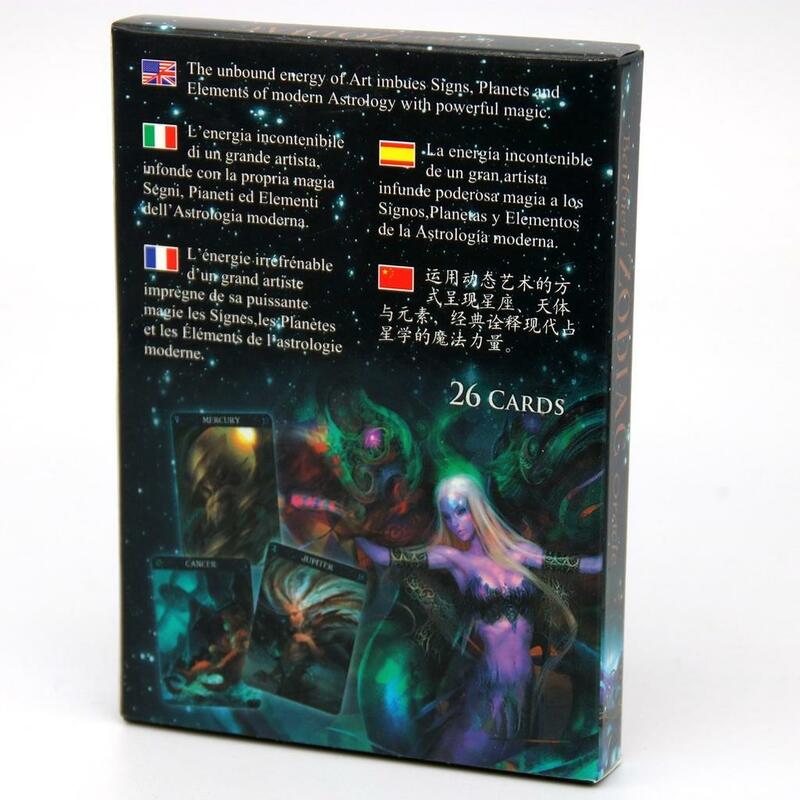 Barbieri Zodiac Oracle Cards Tarot Oracle Card Game 11*6.5cm