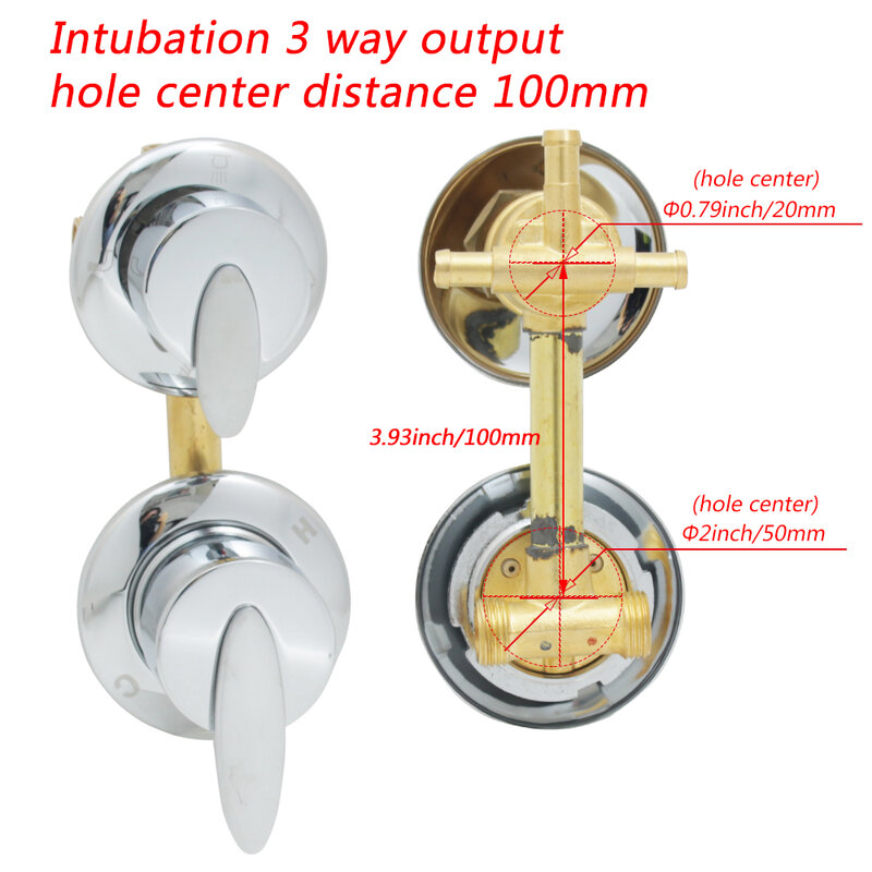 3 maneiras misturador do chuveiro de água torneira saída parafuso centro distância válvula banho bronze gabinete guindaste sauna sala cabine intubação