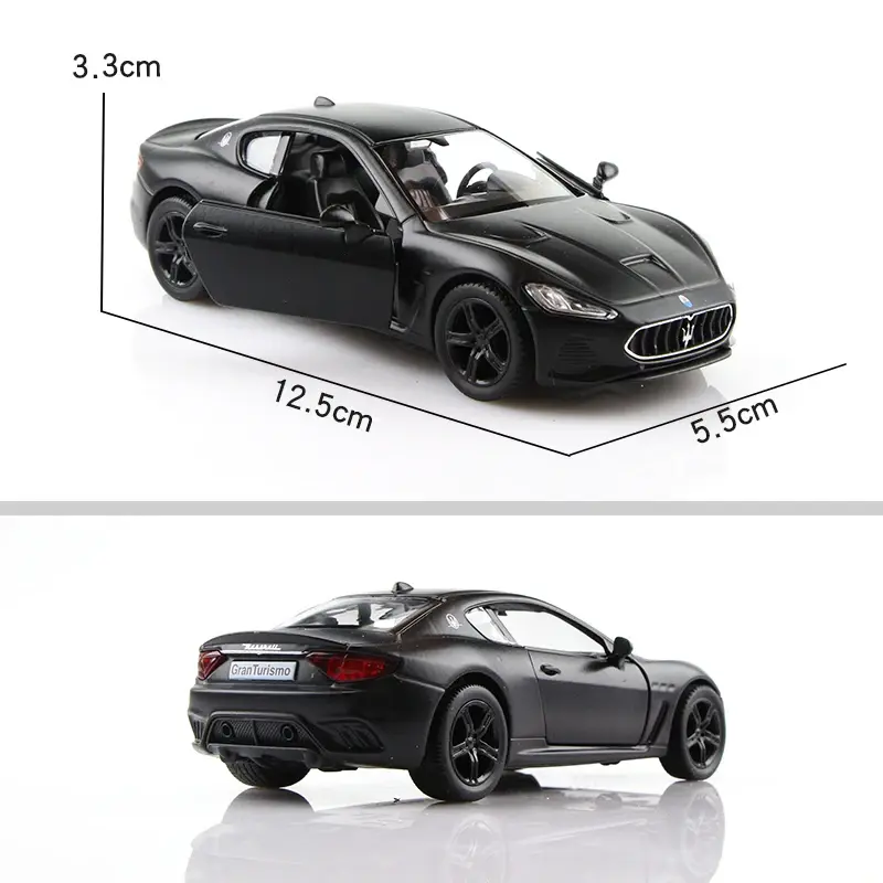1:36 Maserati Gran Turismo MC wysoka symulacja wykwintne pojazdy odlewana zabawka stylizacja samochodu aluminiowy Model samochodu samochody zabawki