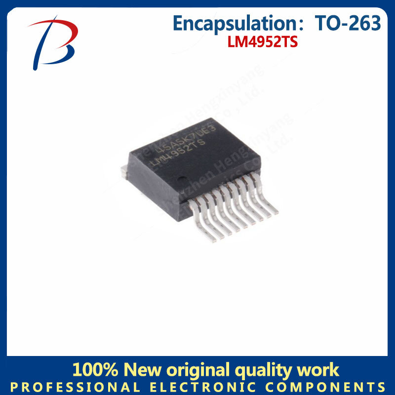 10pcs LM4952TS pakiet do-263 wzmacniacz audio mikroprocesor regulacyjny