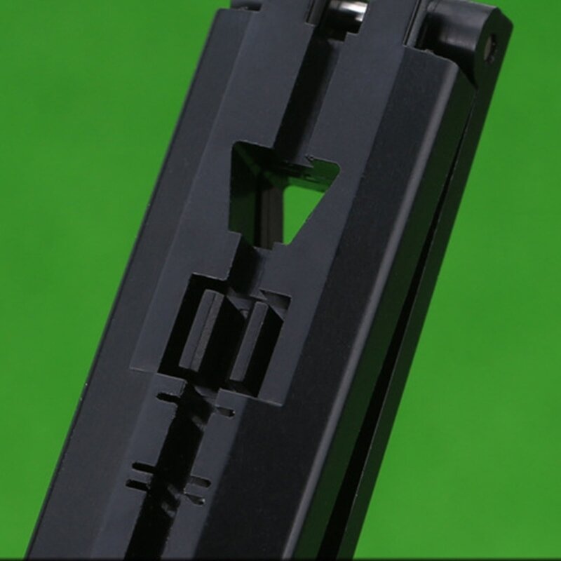 Opvouwbaar Stripper met vaste lengte Eenvoudige bediening Push-Pull-rail Compact formaat Kwaliteit ABS Materiaal 4,6+6,3 inch