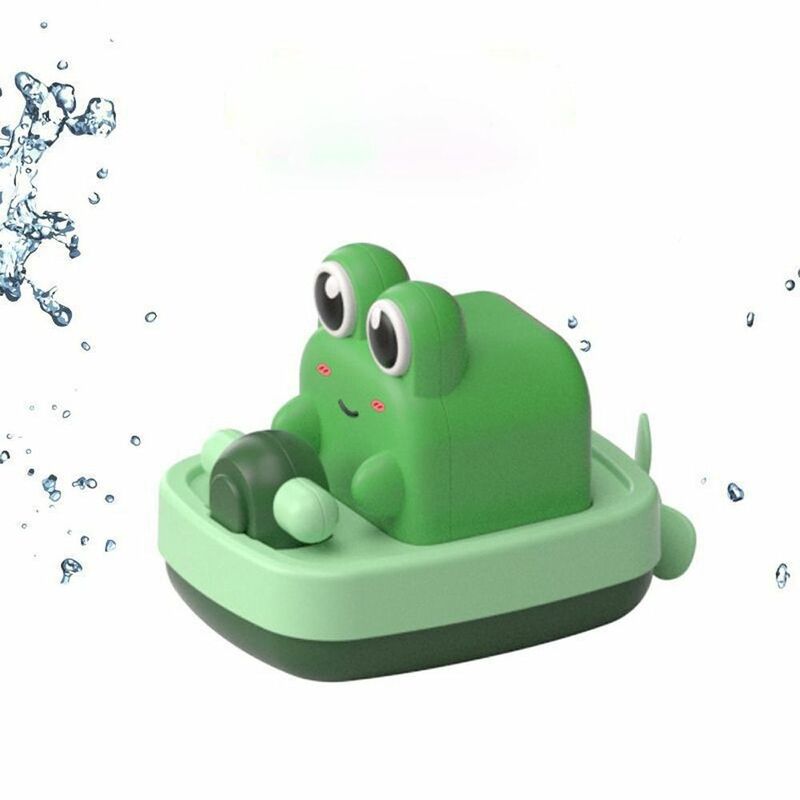 Fashion Plastic Water Fun Bathroom Play Kids Gift Kids Bathing Toy Clockwork Swimming Toy Baby Wind Up Toy Play Water Yacht Toy